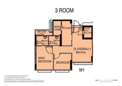 Blk 438C West Edge @ Bukit Batok (Bukit Batok), HDB 3 Rooms #595209021